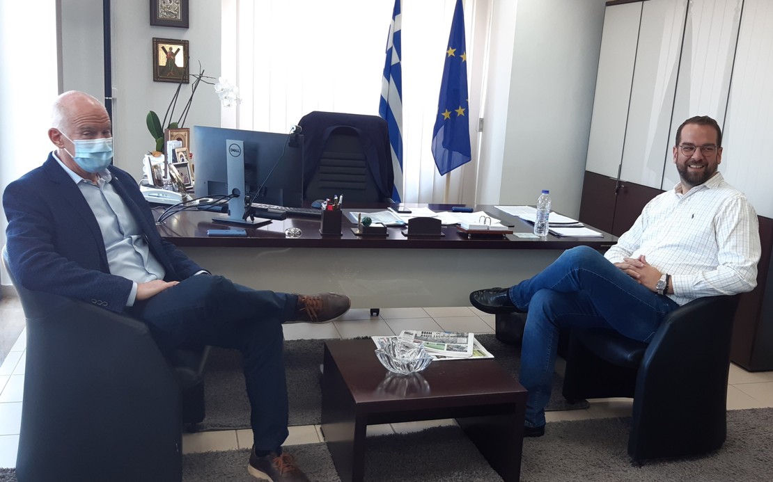 Στον Περιφερειάρχη Ν.Φαρμάκη, ο Γιώργος Παπανδρέου