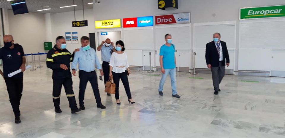 Έτοιμo το αεροδρόμιο του Ακτίου να υποδεχτεί τις διεθνείς πτήσεις – Σύσκεψη Παπαγεωργίου με Σαλμά-Αποστολάκη