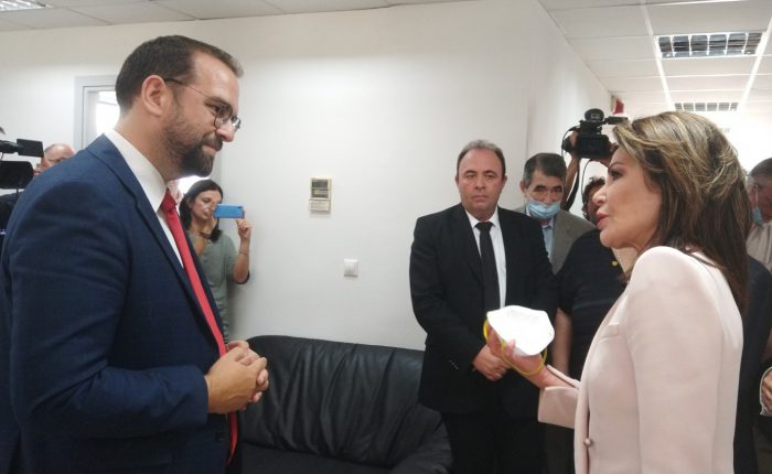 Τον Περιφερειάρχη επισκέφτηκε η Πρόεδρος της Επιτροπής «Ελλάδα 2021»(βίντεο)