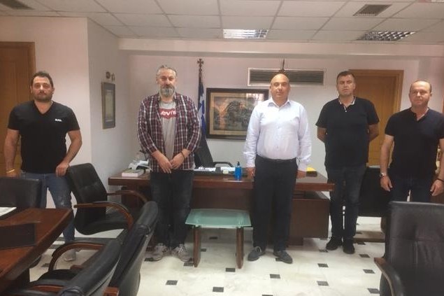 Με την Ένωση Αστυνομικών Υπαλλήλων Αιτωλίας συναντήθηκε ο Δήμαρχος Ναυπακτίας
