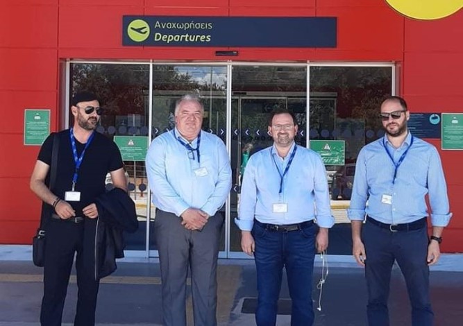 Επίσκεψη του Αντιπεριφερειάρχη Πολιτισμού και Τουρισμού Ν. Κοροβέση στο Αεροδρόμιο Ακτίου- Βόνιτσας