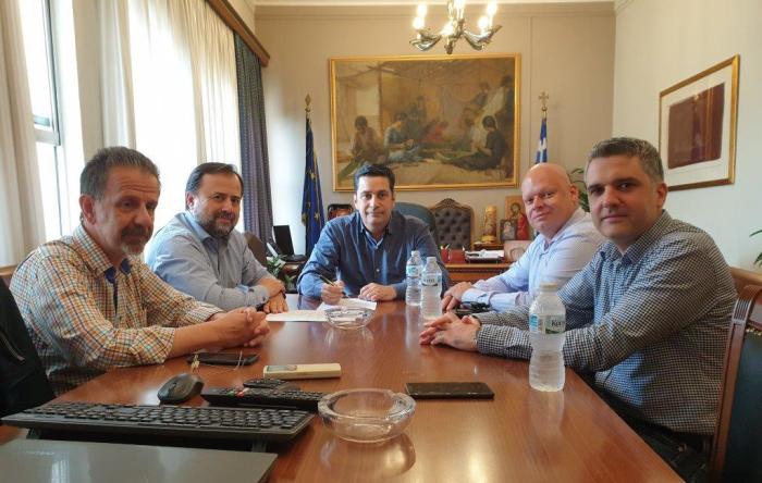 Συνάντηση Εργασίας Δημάρχου Αγρινίου με την ΔΕ του ΤΕΕ Αιτωλοακαρνανίας