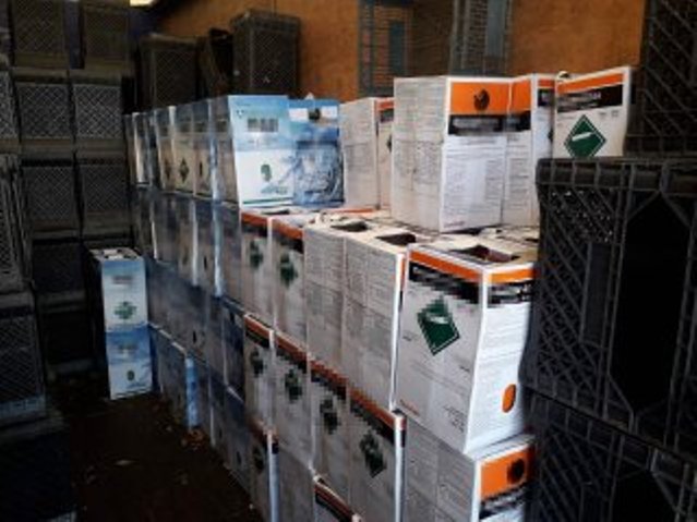 Μεγάλη ποσότητα απαγορευμένου ψυκτικού υγρού εντοπίστηκε και κατασχέθηκε σε φορτηγό στην Ε.Ο. Ιωαννίνων-Αντιρρίου