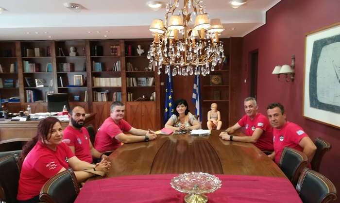 Συνάντηση με την Αντιπεριφερειάρχη Μαρία Σαλμά είχε η Ε.Ο.Ε.Δ Μεσολογγίου