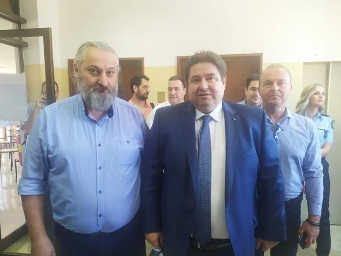 Ο Μ.Χρυσοχοΐδης με διευθυντές και συνδικαλιστές από Αιτωλία και Ακαρνανία