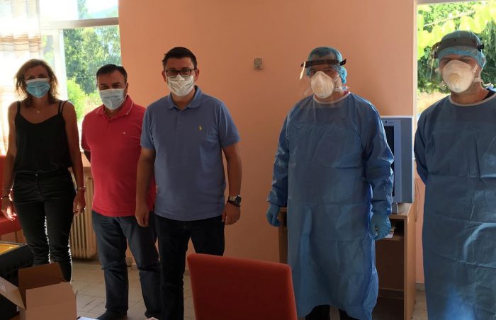 Επίσκεψη κλιμακίου ΕΟΔΥ στο Κ.Υ. Αστακού