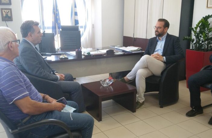 Συνάντηση Νεκτάριου Φαρμάκη με τον Υφ. Τουρισμού Μ. Κόνσολα