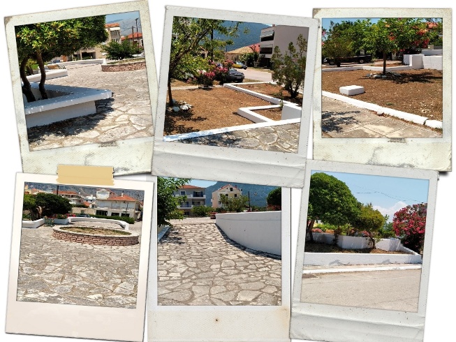 Ευπρεπισμός της κεντρικής πλατείας του Μύτικα