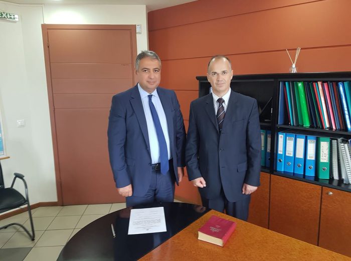 Ορκίστηκε  ο Ν.  Κατσακιώρης, νέος διοικητής του Νοσοκομείου Ιωαννίνων