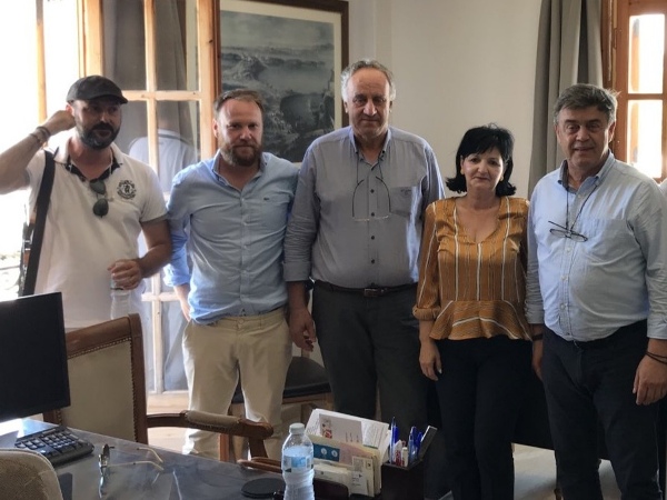 Επίσκεψη Μαρίας Σαλμά στο Δήμαρχο Ακτίου – Βόνιτσας