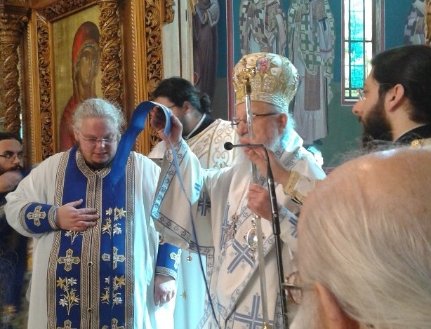 Χειροτονία  Πρεσβυτέρου στο Ναό Ζωοδόχου Πηγής Αγρινίου