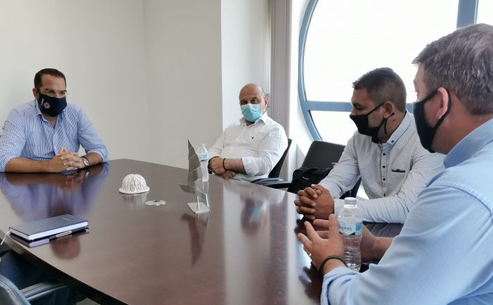 Συνάντηση του Περιφερειάρχη με αντιπροσωπεία της Πανελλαδικής Συνομοσπονδίας Ελλήνων Ρομά «Ελλάν Πασσέ»