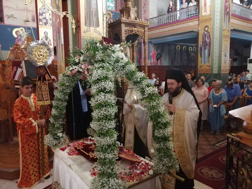 Εορτή της Κοιμήσεως της Θεοτόκου στον Ι.Ν Αγίας Τριάδας Αγρινίου