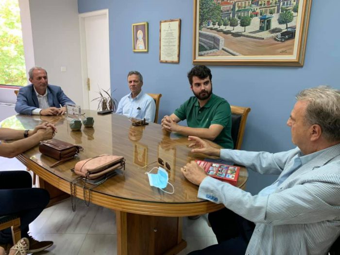 Συνάντηση του δημάρχου Θέρμου με τον πρόεδρο της Ελληνικής Ακαδημίας Ιαματικής Ιατρικής