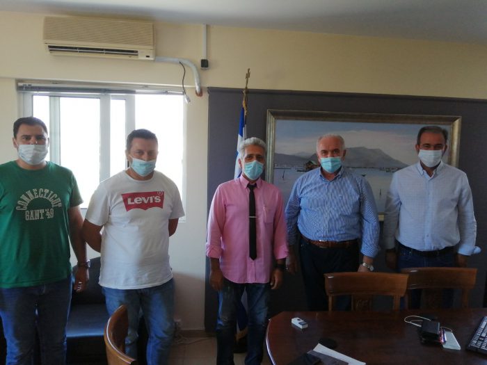 Συνάντηση του Κώστα Λύρου με το νέο Προεδρείο του Αστικού ΚΤΕΛ