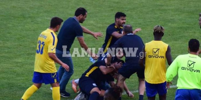 «Αρπάχτηκαν» στο φιλικό Λαμία-Παναιτωλικός! (VIDEO)