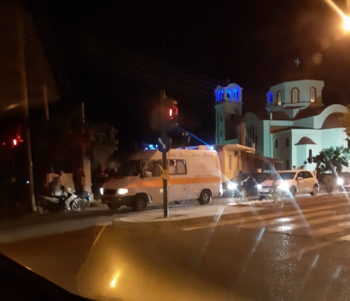 Αγρίνιο:Τροχαίο με τραυματισμό νεαρού δικυκλιστή