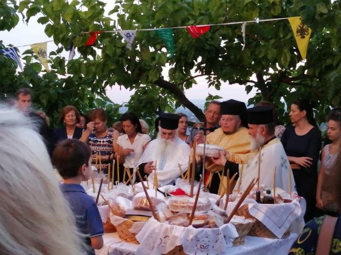 Πανηγυρίζει ο Ι.Ν του Αγίου Ευσταθίου στα Τριαντεικα Αγρινίου