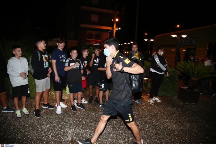 Η ΑΕΚ έφτασε χωρίς προβλήματα στο Αγρίνιο