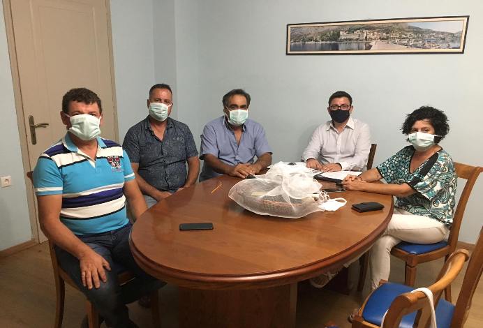 Συνάντηση στο Δημαρχείο Ξηρομέρου με τον Σύλλογο Αλιέων Αστακού