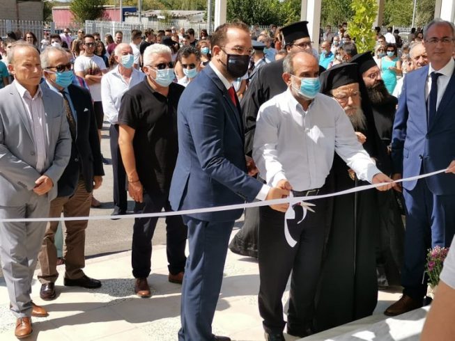 Εγκαίνια και αγιασμός στο νέο Λύκειο Θέρμου (video)