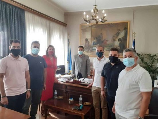 Με τον Δήμαρχο Αγρινίου συναντήθηκε το νέο ΔΣ του ΕΣΑ