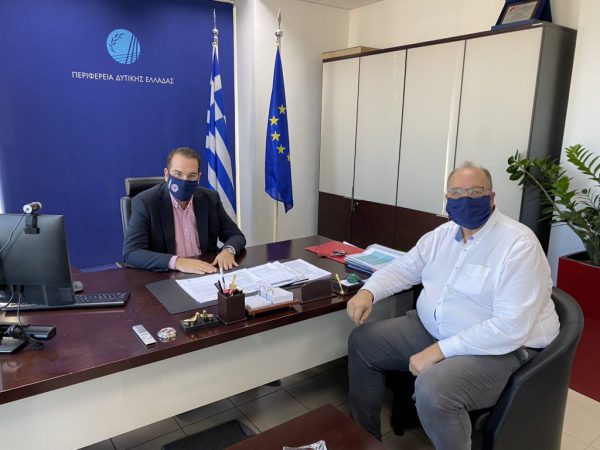 Συνάντηση Περιφερειάρχη με τον Βαγγέλη Λιόλιο