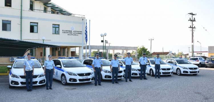 Αγρίνιο:  14 νέα περιπολικά στην Αστυνομική Διεύθυνση Ακαρνανίας