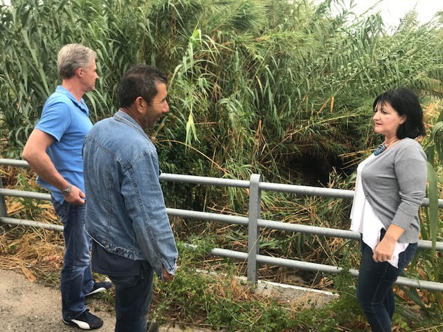 “Φούσκωσε” το Λιγόρεμα-Επιτόπια αυτοψία της Μ.Σαλμά σε υδατορέματα υψηλού κινδύνου της Αιτωλ/νίας