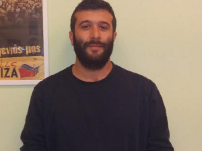 Eπίσκεψη του γραμματέα του Κ.Σ της Νεολαίας ΣΥΡΙΖΑ Σωτήρη Αλεξίου στο Αγρίνιο.