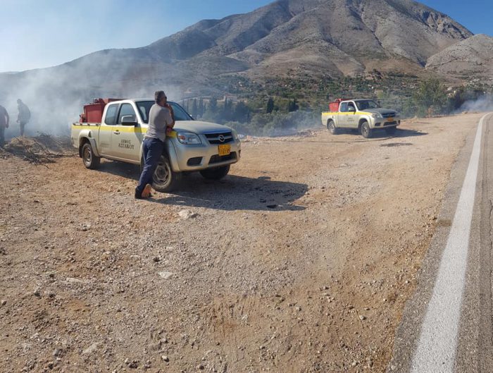 Φωτιά στο Αρχοντοχώρι Αιτωλοακαρνανίας