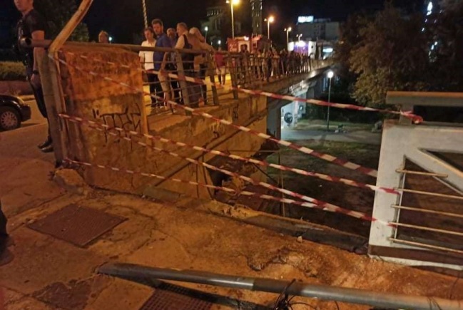 Σοκαριστικό τροχαίο- ιχ έφυγε από την πορεία του και έριξε δύο παιδιά σε γκρεμό στη Λάρισα