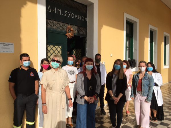 Δράση ενημέρωσης για τον κορονοϊό στους μαθητές του 1ου Δημοτικού Σχολείου Αμφιλοχίας