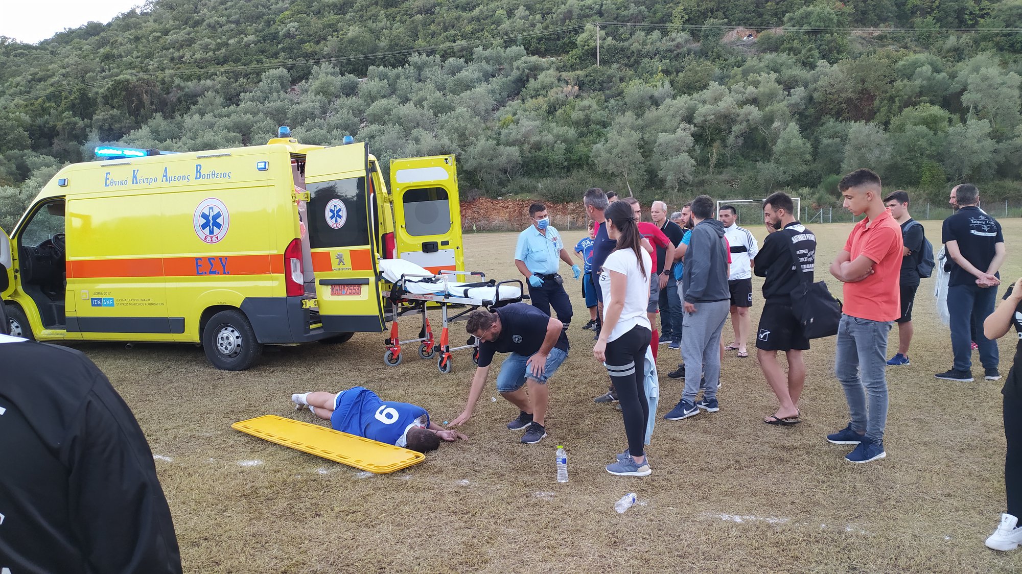 Ο τραυματισμός ποδοσφαιριστή του ΑΟ ΕΛΑΙΟΦΥΤΟΥ επισκίασε την πρεμιέρα του πρωταθλήματος Γ’ Κατηγορίας