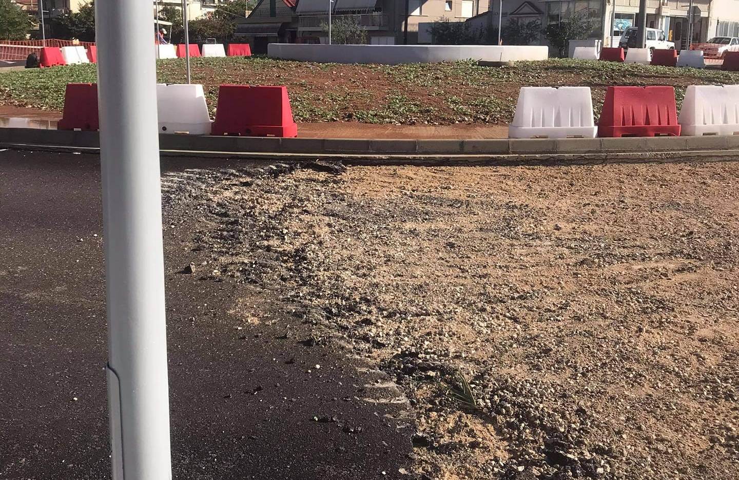 Αγρίνιο: Ξηλώθηκε ο νέος κόμβος στην περιοχή της Αερογέφυρας μετά τις καταγγελίες για κακοτεχνία!