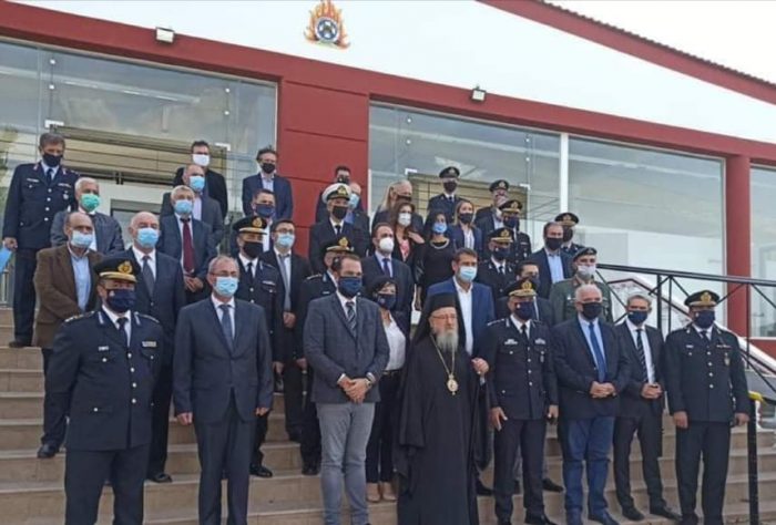 Παρουσία του Αρχηγού, Στ. Κολοκούρη τα εγκαίνια του νέου κτηρίου της Π.Υ Μεσολογγίου