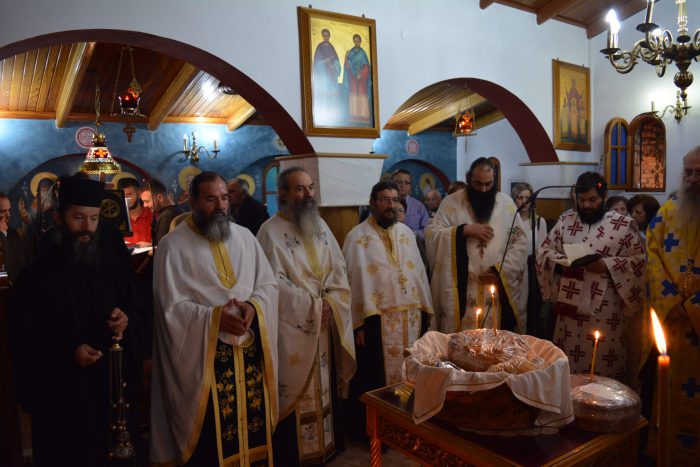 Παναιτώλιο: Ο Πανηγυρικός Εσπερινός στο Ησυχαστήριο Αγίων Κυπριανού και Ιουστίνης(φωτο)