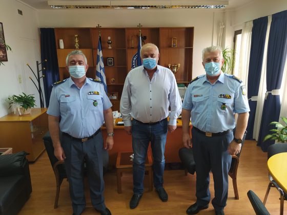 Επίσκεψη Καραθανασόπουλου στη Γενική Περιφερειακή Αστυνομική Διεύθυνση Δυτικής Ελλάδας