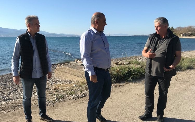 Ολοκληρώθηκε η σύνδεση του αγωγού της Παλαιοπαναγιάς με το αποχετευτικό δίκτυο Ναυπάκτου (video)