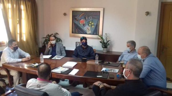 Συνάντηση του Αντιπεριφερειάρχη Αγροτικής Ανάπτυξης με τον Δήμαρχο Ναυπάκτου