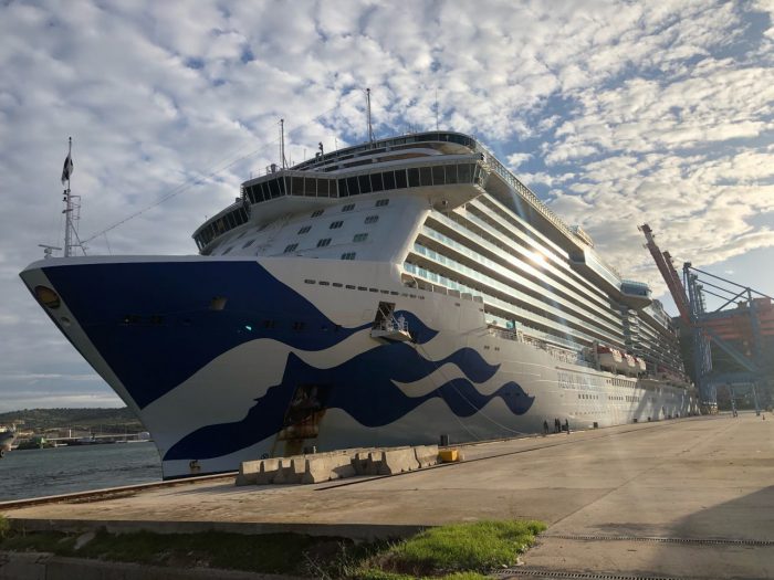 Για πρώτη φορά κρουαζιερόπλοιο στο λιμάνι του Αστακού