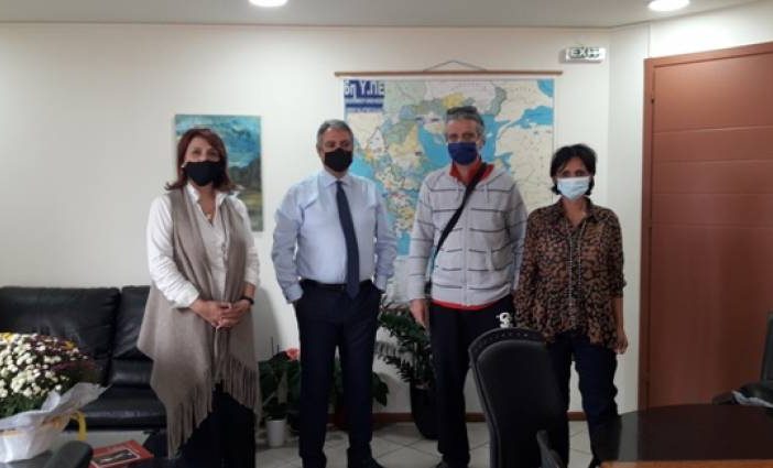 Συνάντηση με τον Διοικητή της 6ης Υγειονομικής Περιφέρειας του συλλόγου Δασκάλων-Νηπιαγωγών