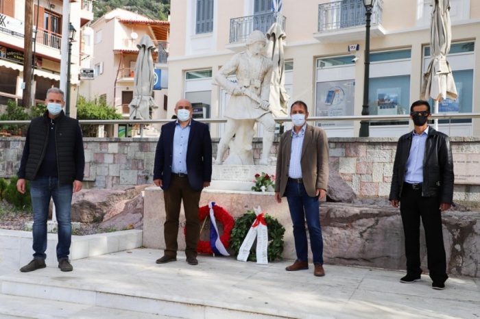 ΕK Ναυπακτίας: Έμπνευση το μήνυμα του Πολυτεχνείου ακόμα και τώρα μέσα στην πανδημία