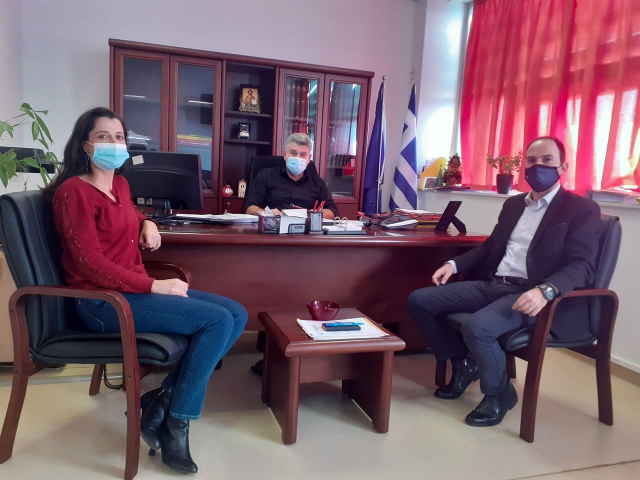 Ο Αντιπεριφερειάρχης Λάμπρος Δημητρογιάννης, στο Νοσοκομείο Αγρινίου