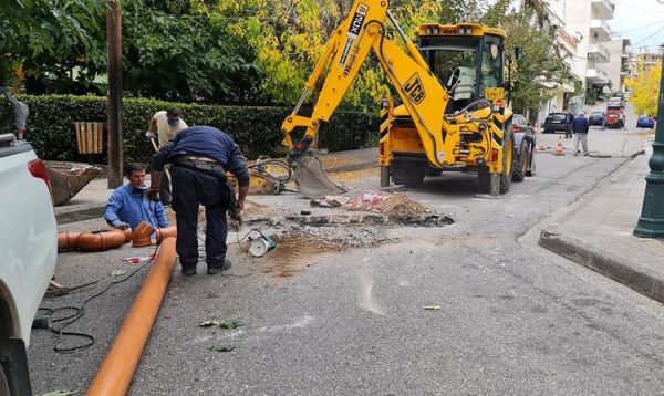 Αγρίνιο: Εργασίες στην οδό Σκαρίμπα από την ΔΕΥΑ  – Κλειστός ο δρόμος μέχρι Πέμπτη