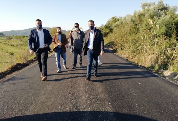 Επίσκεψη Περιφερειάρχη Ν.Φαρμάκη στα έργα Γουριά-Λεσίνι και στη σήραγγα Αγίου Ηλία