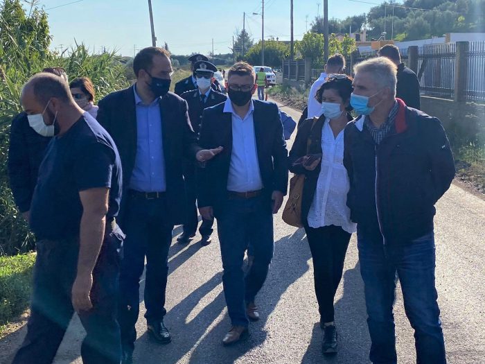 Αιτωλοακαρνανία : Επίσκεψη Περιφερειάρχη σε οδικά έργα