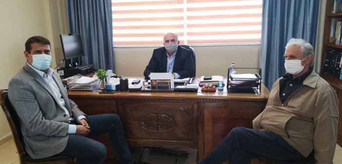 Τον Κώστα Λύρο επισκέφθηκε ο Δήμαρχος Αμφιλοχίας Γιώργος Κατσούλας