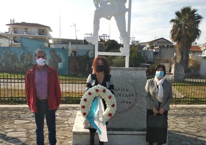 Ο ΣΥΡΙΖΑ Μεσολογγίου τίμησε την Επέτειο του Πολυτεχνείου