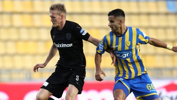 Παναιτωλικός – ΠΑΟΚ: Ο Σβαμπ έβγαλε τη σέντρα και ο Σβιντέρσκι με κεφαλιά σκόραρε